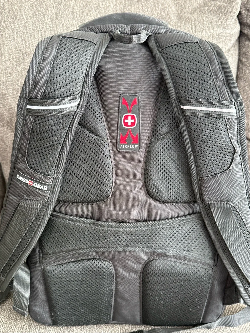 Swissgear 3760 Scansmart Laptop Backpack Black Travel School